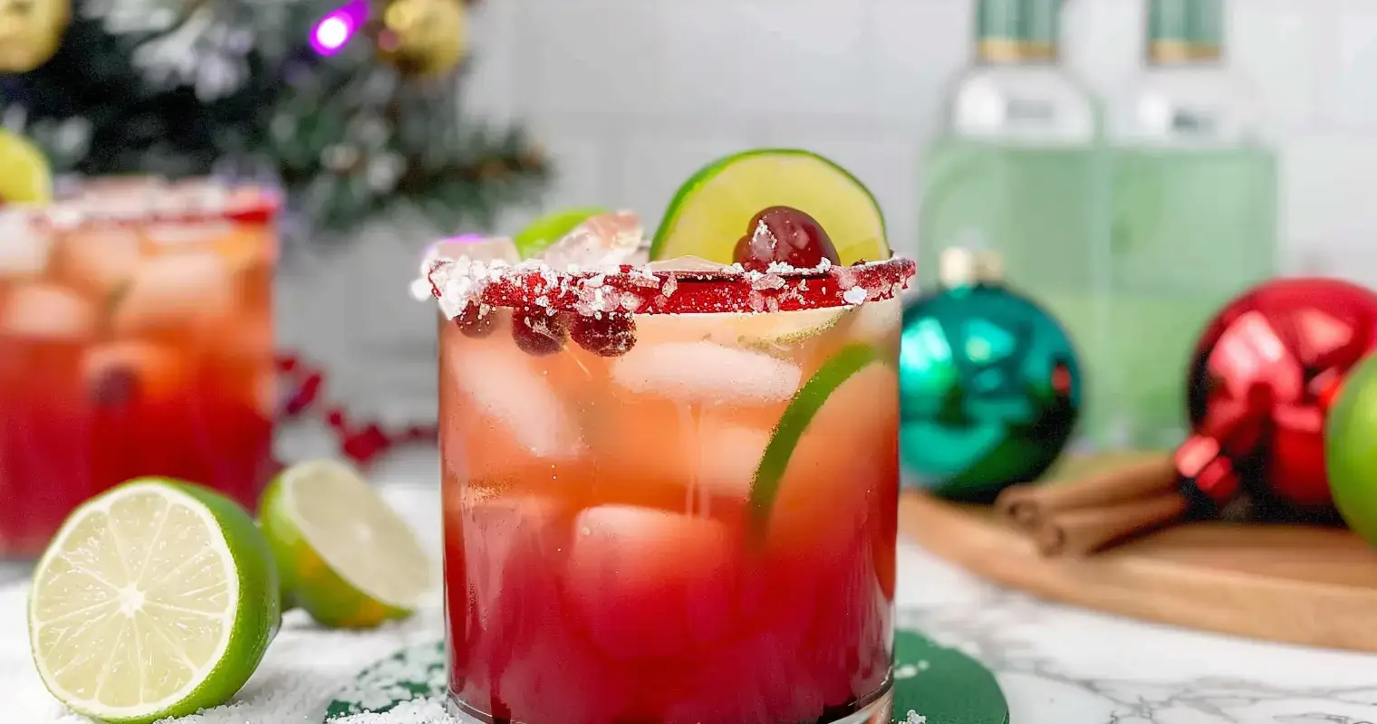 Easy Christmas Margarita Recipe: Festive & Flavorful Holiday Cocktails