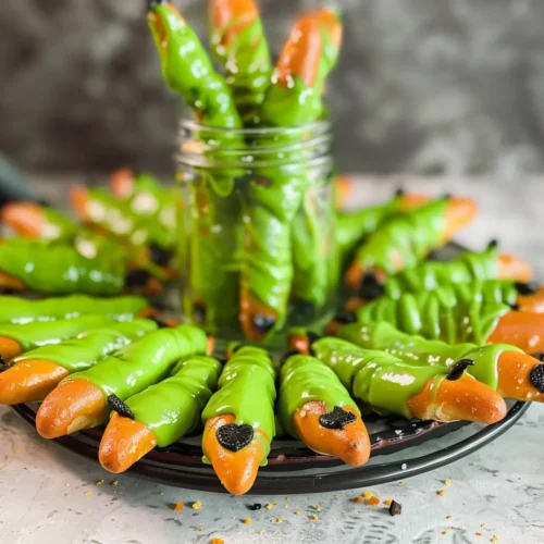 Witch Finger Pretzels: A Spooktacular Snack Idea! 1 Witch Finger Pretzels