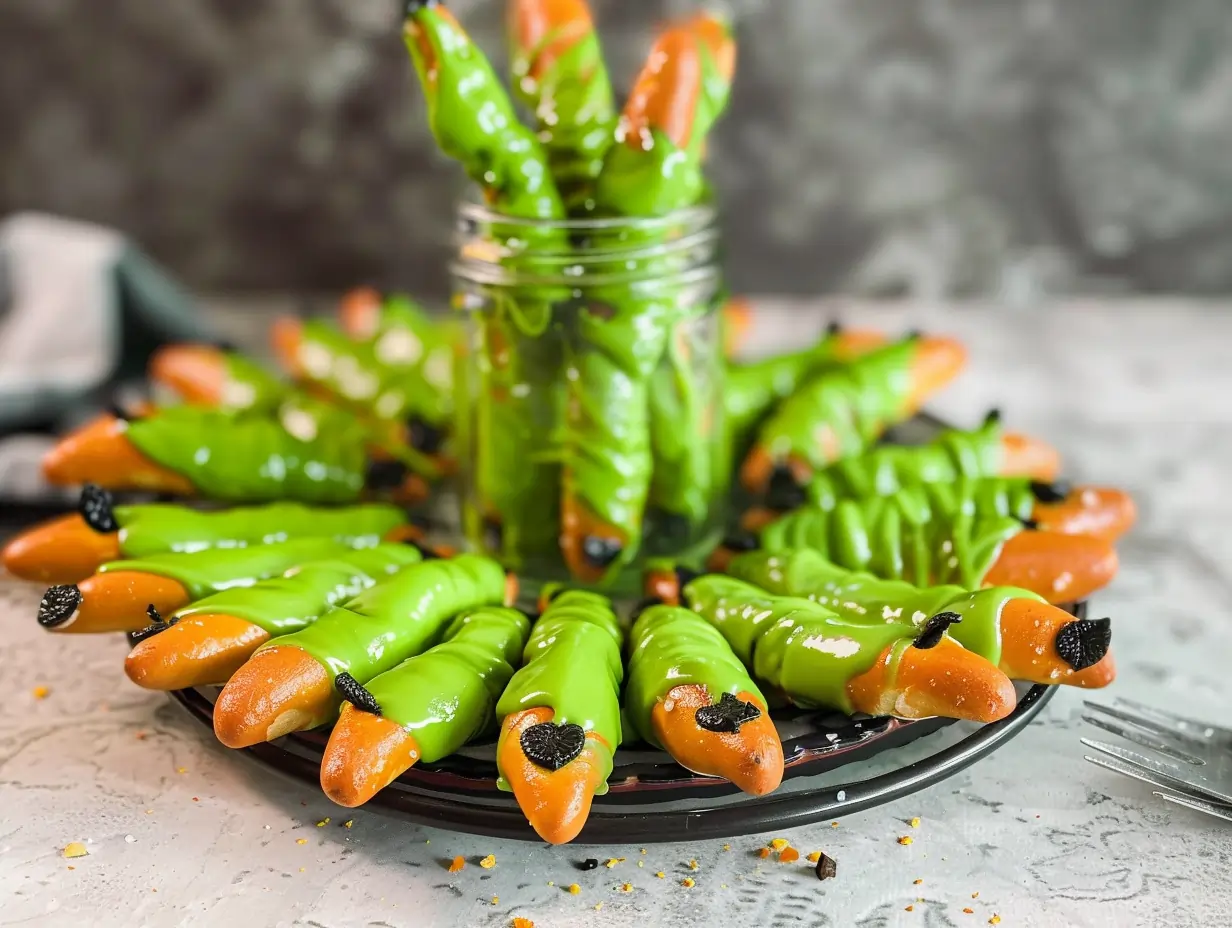 Witch Finger Pretzels: A Spooktacular Snack Idea!