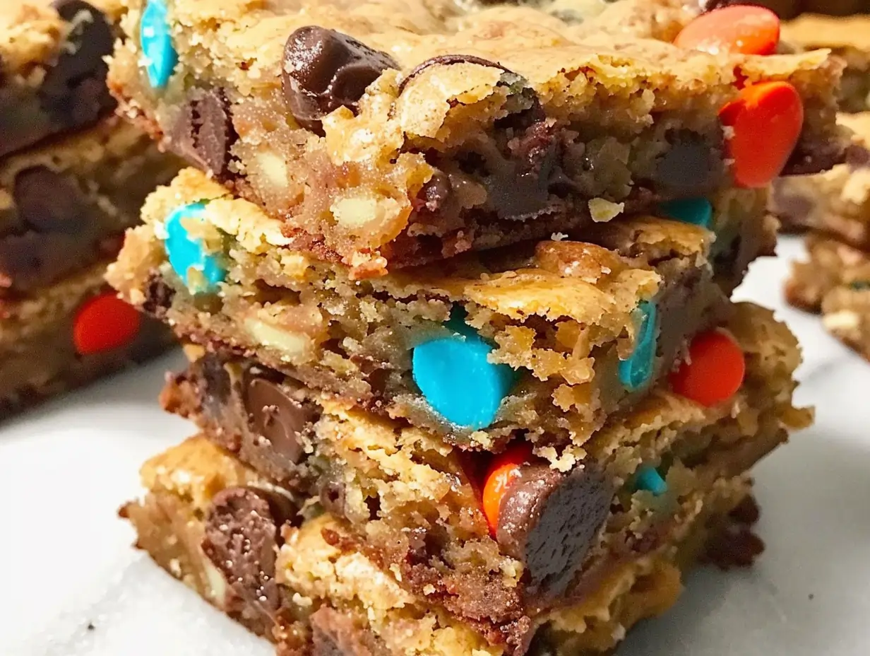 Monster Blondies: A Deliciously Sweet Treat!