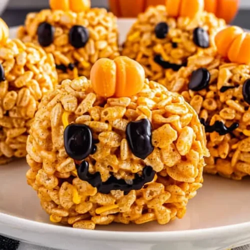 Pumpkin Spice Rice Krispies