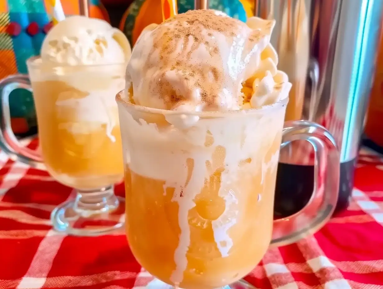 Pumpkin Ice Cream Floats: A Delicious Fall Treat!