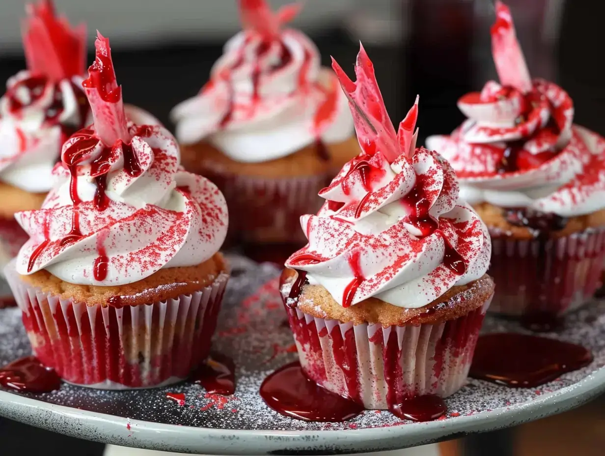 Bloody Cupcakes: A Spooktacular Halloween Treat!