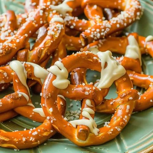 Pumpkin Spice Pretzels