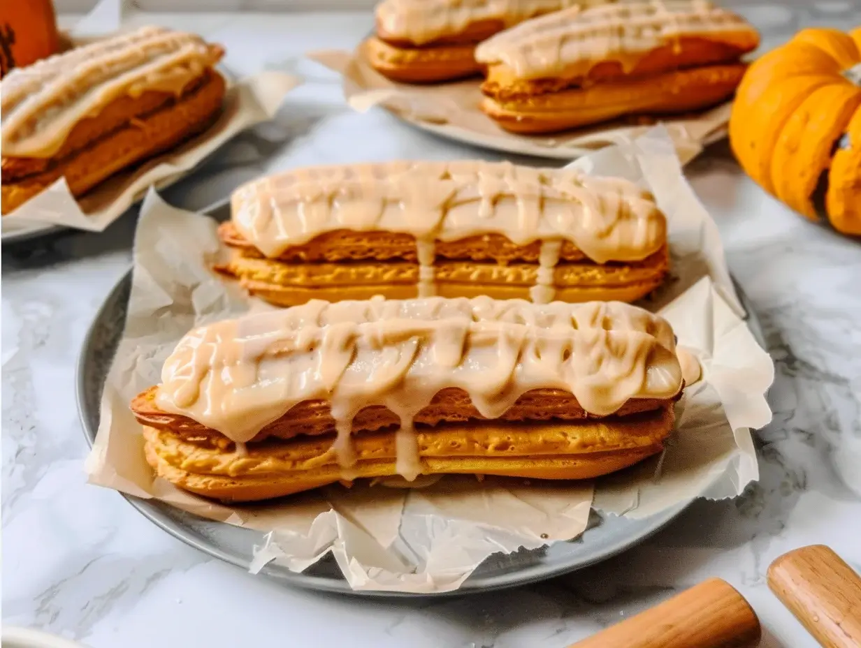 Pumpkin Eclairs: A Delicious Fall Treat to Enjoy!