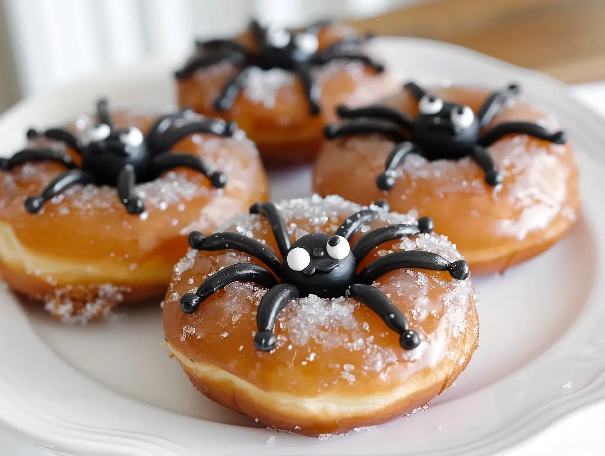 Spider Donuts: A Spooktacular Treat for Halloween!