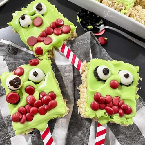 Zombie Rice Krispie Treats