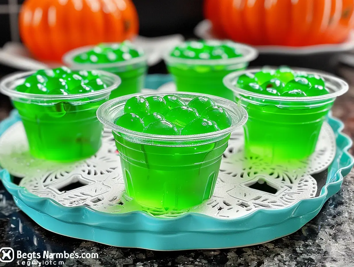 Witch’s Brew Jello Cups: A Spooky Delight for Halloween