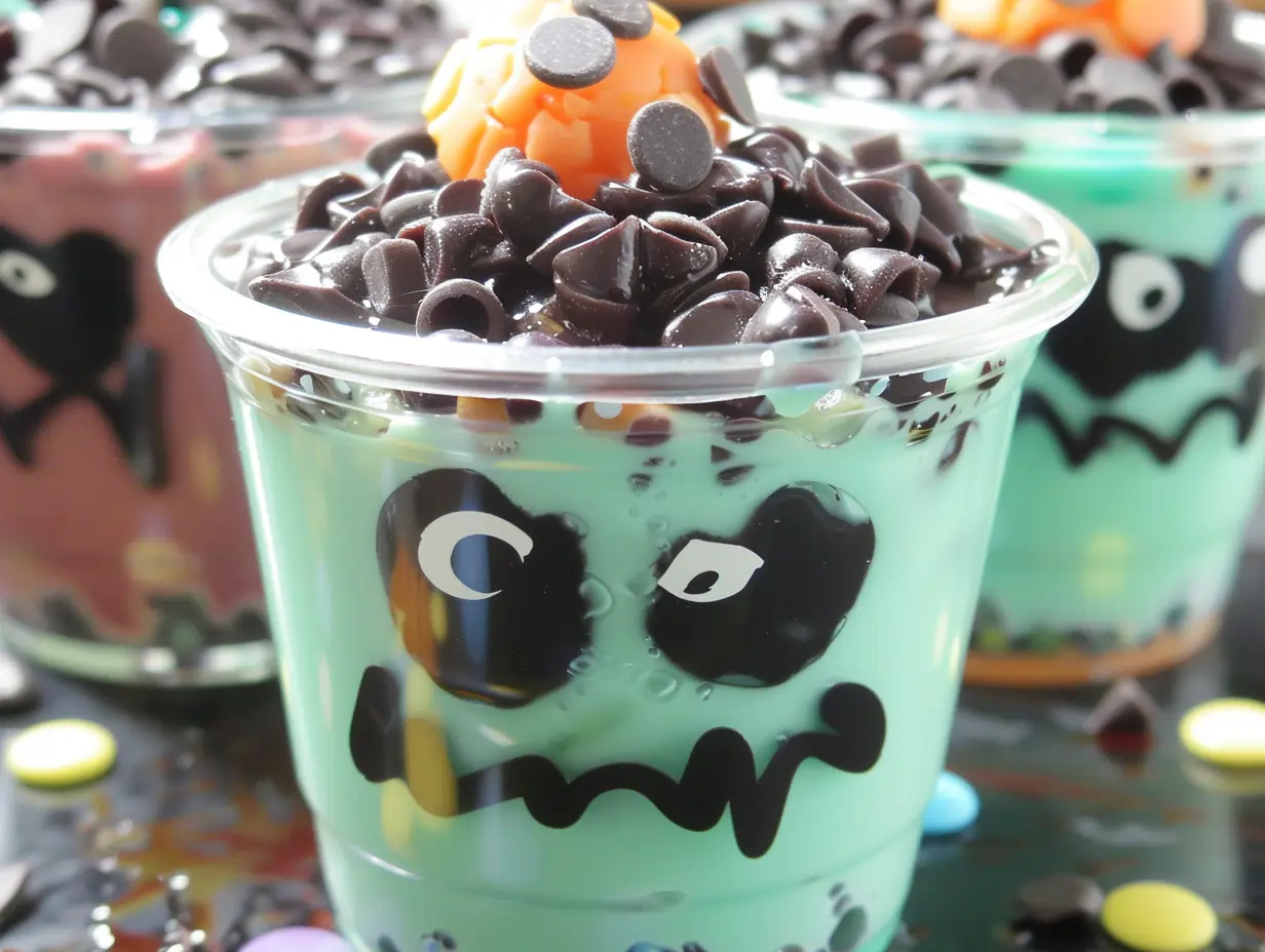 Monster Pudding Cups: A Fun Treat for Kids!