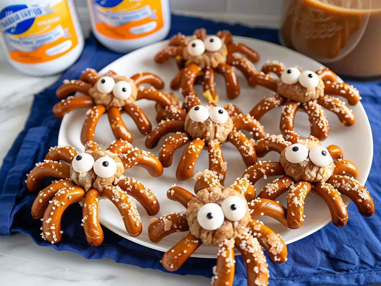 Spider Pretzels: A Fun Treat for Halloween Parties